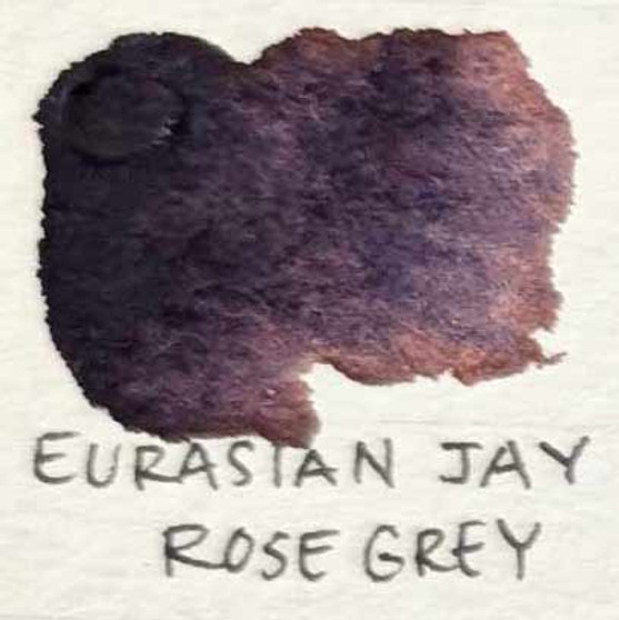 Holbein Granulating Watercolor 15ml Tube Eurasian Jay Rose Grey
