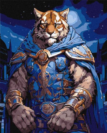 Ideyka Painting by Numbers Kit A Strong Beast