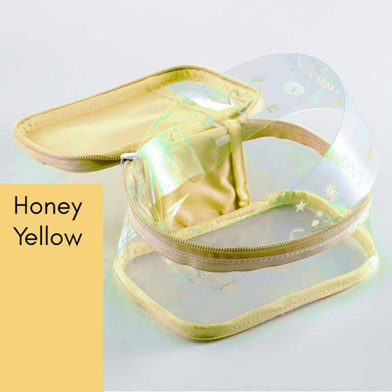 Punilabo Decoration Box Pouch Large Honey Yellow
