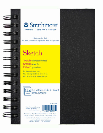 Strathmore Art Book 300 Series Wirebound Sketch 5.5x8.5"