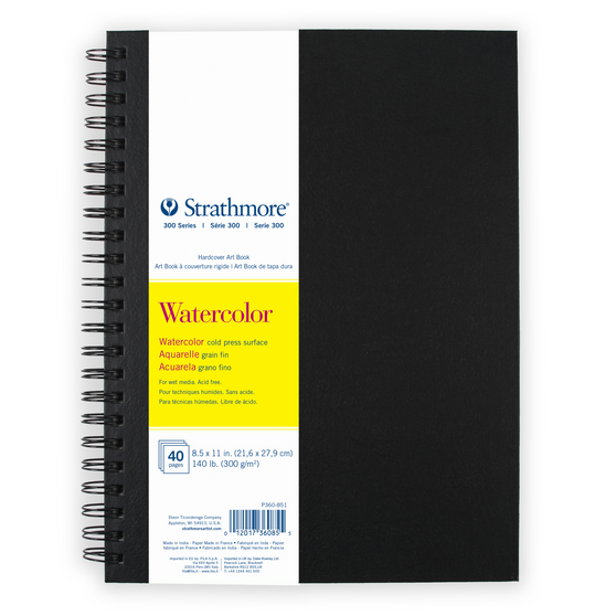 Strathmore Art Book 300 Series Wirebound Sketch 8.5x11"