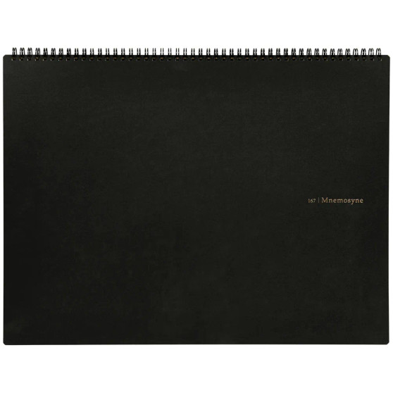 Maruman Mnemosyne Spiral Notebook 5mm Grid A3