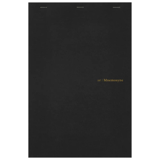 Mnemosyne Notepad Staple 5mm Grid A4
