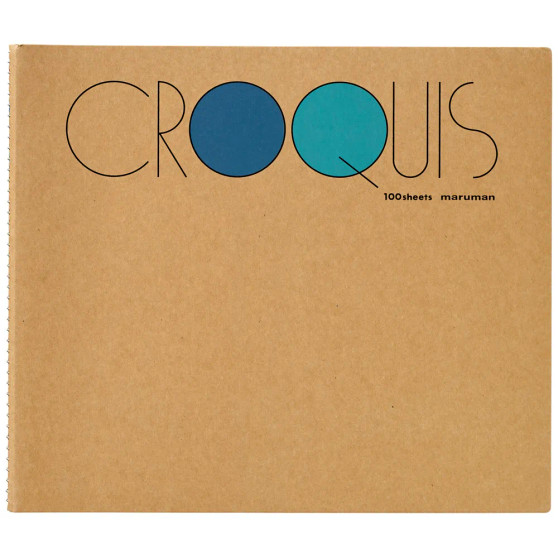 Maruman Croquis Book Sketch Blue S