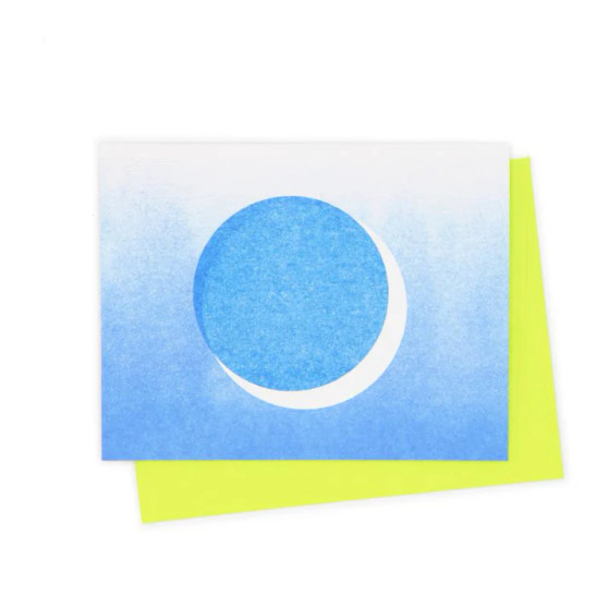 Next Chapter Studio Greeting Card Lunar Eclipse