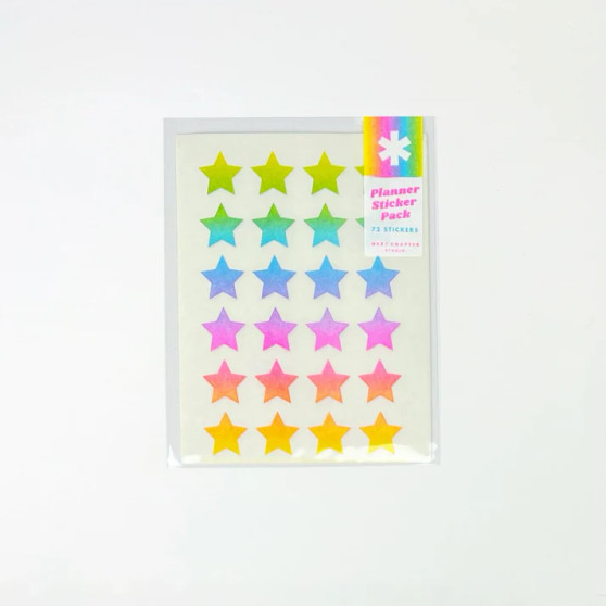Next Chapter Studio Stickers Rainbow Stars