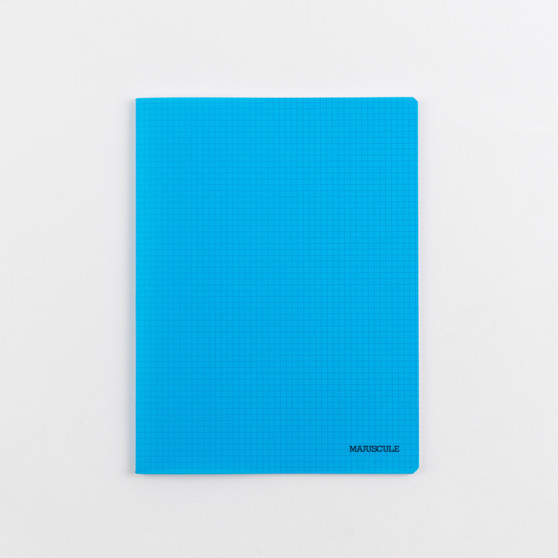 Majuscule Carnet Grid Notebook 9.5x12.5" Blue