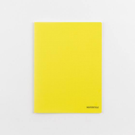 Majuscule Carnet Grid Notebook 9.5x12.5" Yellow