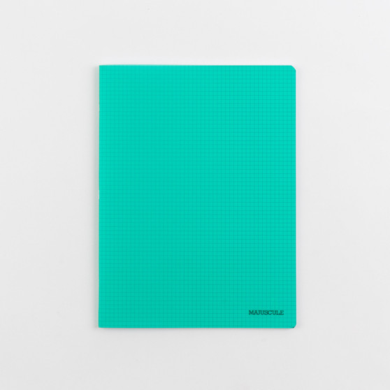 Majuscule Carnet Grid Notebook 9.5x12.5" Green