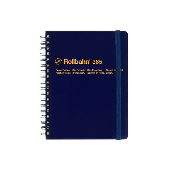 Rollbahn Free Diary Dark Blue
