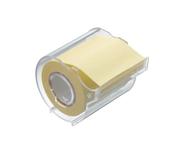 Yamato Memoc Sticky Memo Roll 2" Recycled Yellow
