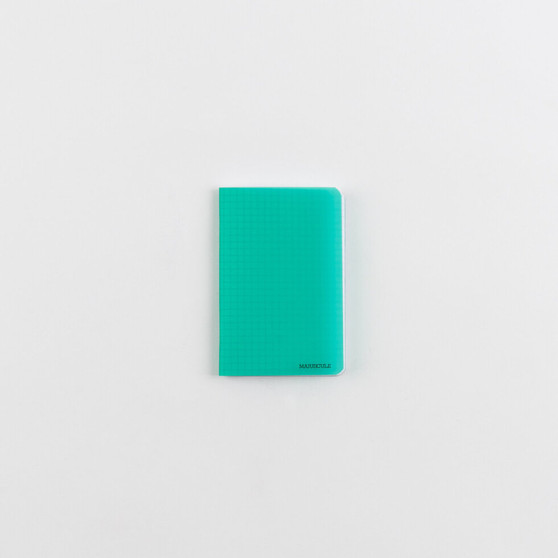 Majuscule Carnet 3.5x5.5" Grid Notebook Green
