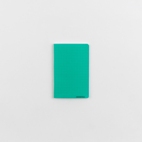 Majuscule Carnet 4.3x 6.7" Grid Notebook Green