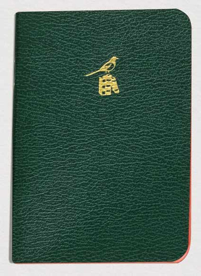 Bieffe Roma Notebook 3.75x5" Green