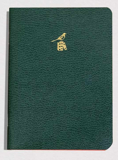 Bieffe Roma Notebook 4.75x6.5" Green