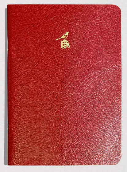 Bieffe Roma Notebook 6x8" Red