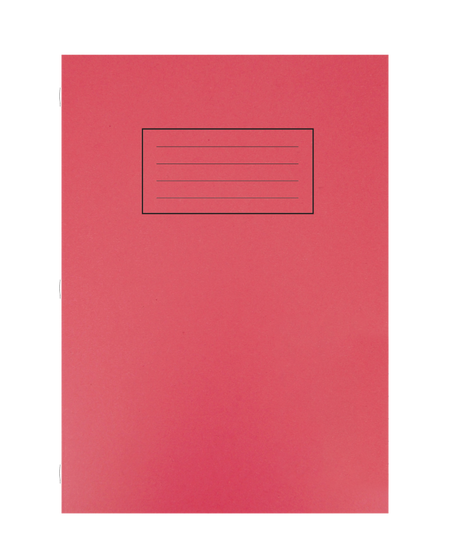 Silvine Originals Exercise Book 8x12" Red