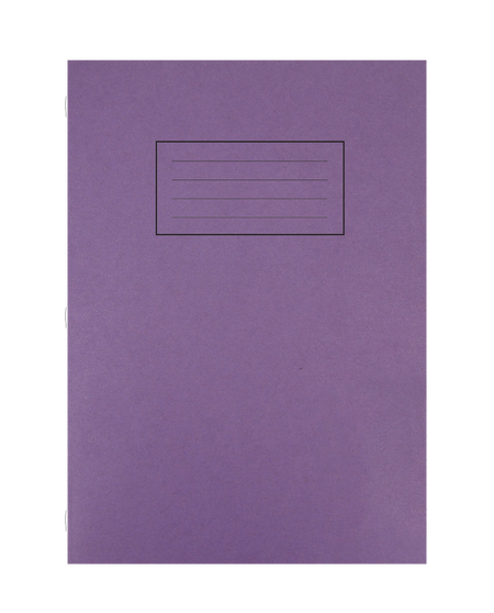 Silvine Originals Exercise Book 8x12" Purple