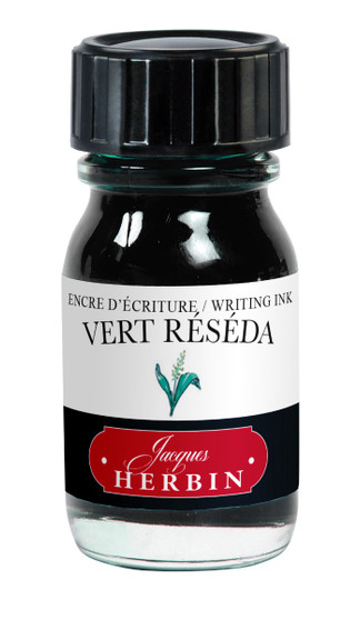 J. Herbin Fountain Pen Ink 10ml Vert Reseda