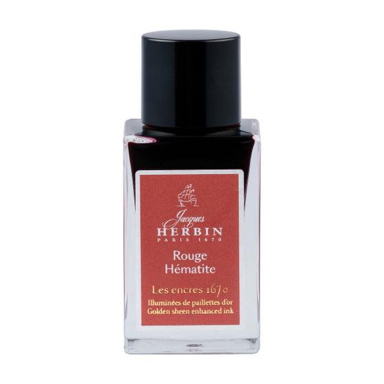 Jacques Herbin 1670 Anniversary Ink 15ml Rouge Hematite