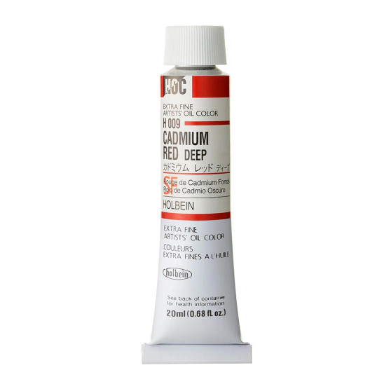 Holbein Artist Oil 20ml Cadmium Red Deep
