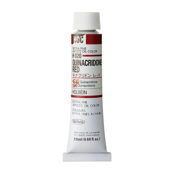 Holbein Artist Oil 20ml Quinacridone Red