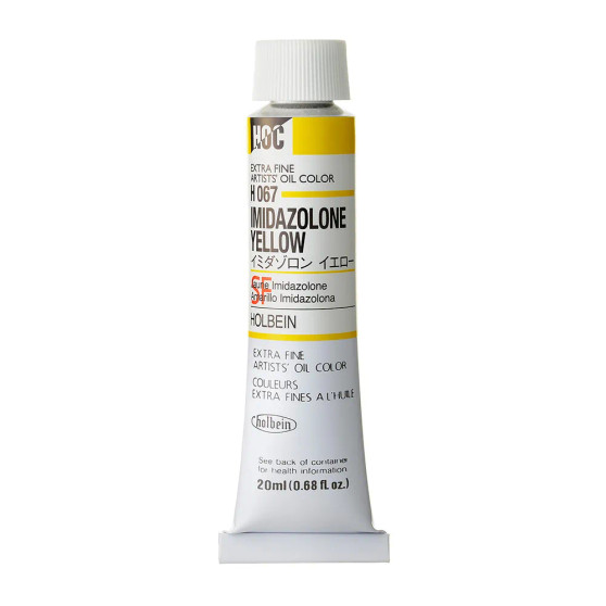 Holbein Artist Oil 20ml Imidazolone Yellow
