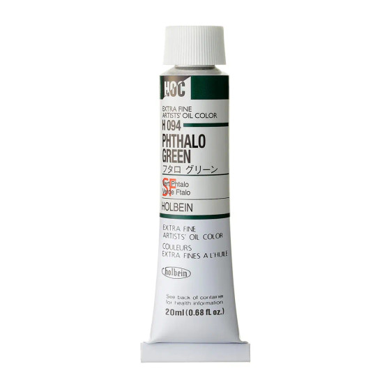 Holbein Artist Oil 20ml Phthalo Green
