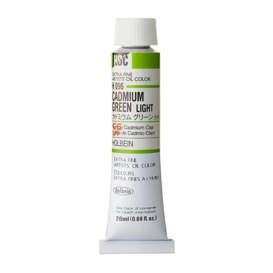 Holbein Artist Oil 20ml Cadmium Green Light