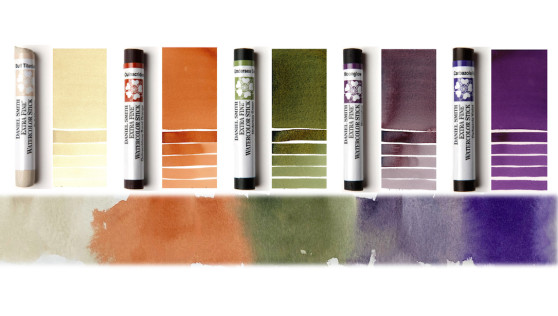 Daniel Smith Watercolor Stick Set 5 Enhanced Secondary Mixing