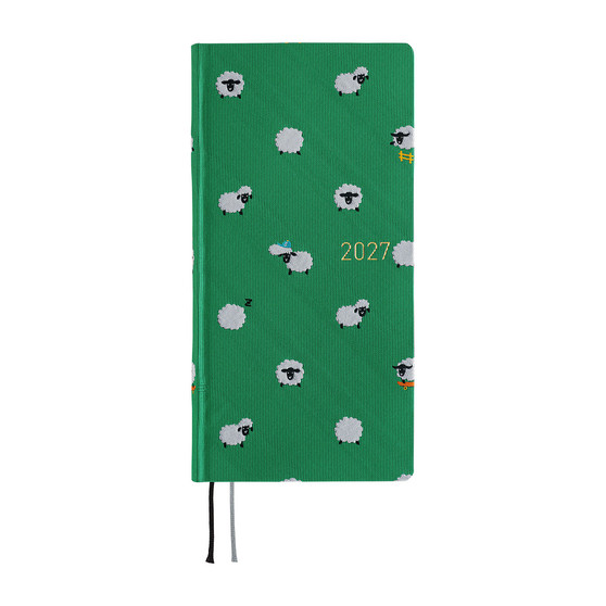 Hobonichi Techo 2027 Weeks Bow & Tie: Sheep Sheep Sheep