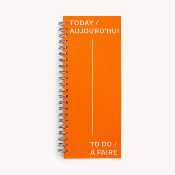 Gry Mattr To Do Notebook Apricot