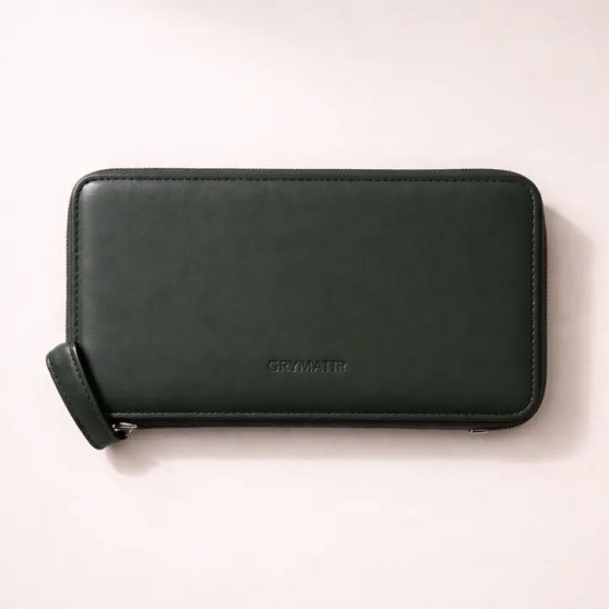 Gry Mattr Notebook Pouch Khaki