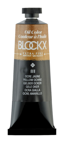 Blockx Oil Paint 35ml Tube Yellow Ochre