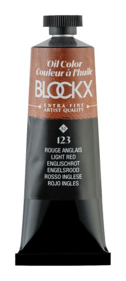 Blockx Oil Paint 35ml Tube Light Red