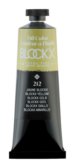 Blockx Oil Paint 35ml Tube Blockx Yellow
