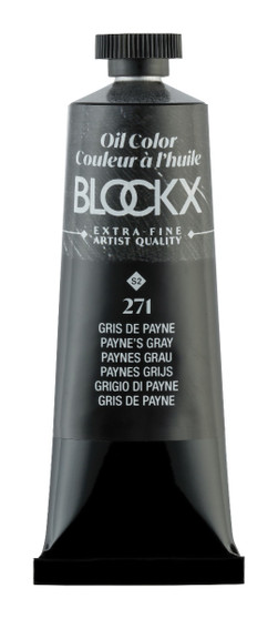 Blockx Oil Paint 35ml Tube Payne's Grey