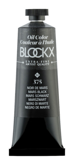 Blockx Oil Paint 35ml Tube Mars Black