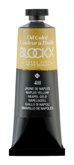 Blockx Oil Paint 35ml Tube Naples Yellow
