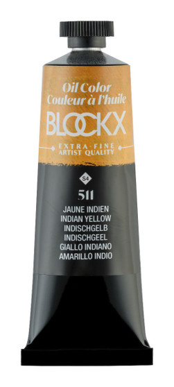 Blockx Oil Paint 35ml Tube Indian Yellow