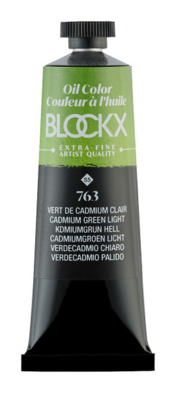 Blockx Oil Paint 35ml Tube Cadmium Green Pale