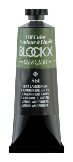 Blockx Oil Paint 35ml Tube Lamoriniere Green