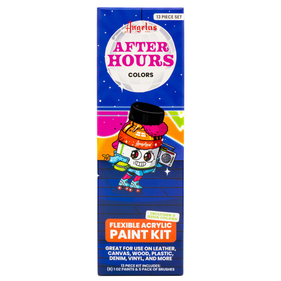 Angelus Leather Paint After Hours Color Kit