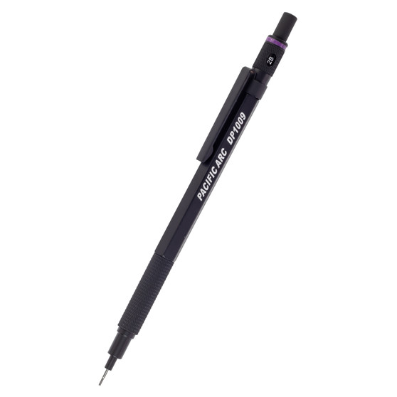 Pacific Arc Chromagraph Stainless Steel Mechanical Pencil Black .9mm