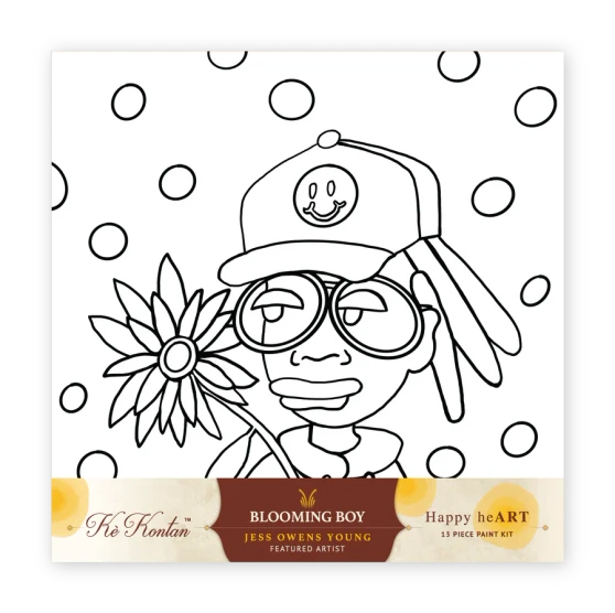 Stapledon Arts Paint By Number Blooming Boy