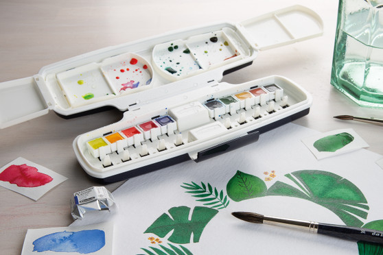 Schmincke Akademie Watercolor Half Pan 10 Set