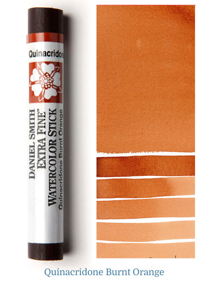 Daniel Smith Watercolor Stick Quinacridone Burnt Orange