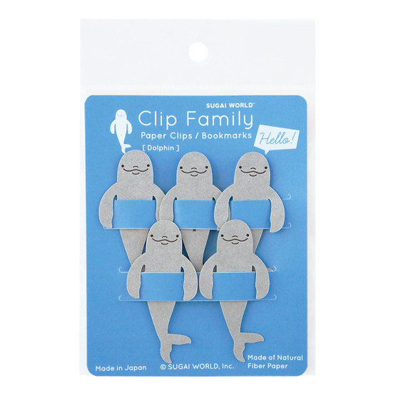 Spoon Animal Clip Family Dolphin
