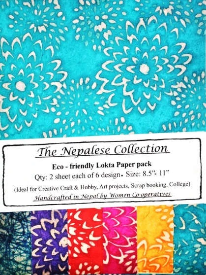 Giftsland Lokta Paper Pack Batik