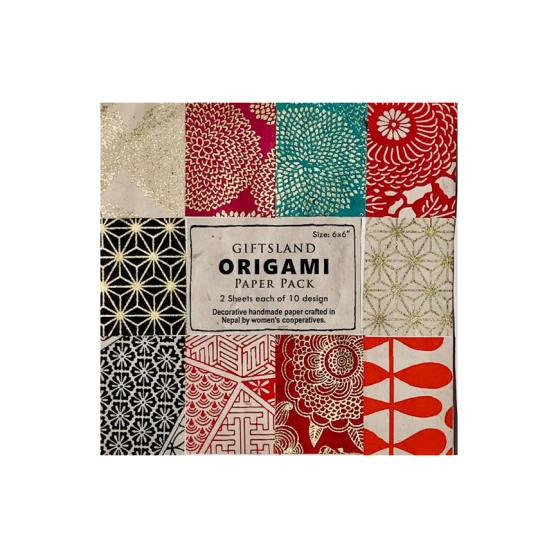 Giftsland Origami Pack Silkscreen 20 Pack